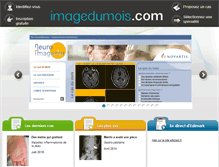 Tablet Screenshot of imagedumois.com